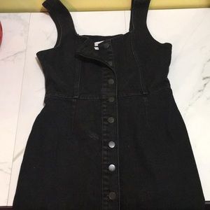 Urban Outfitters denim black dress